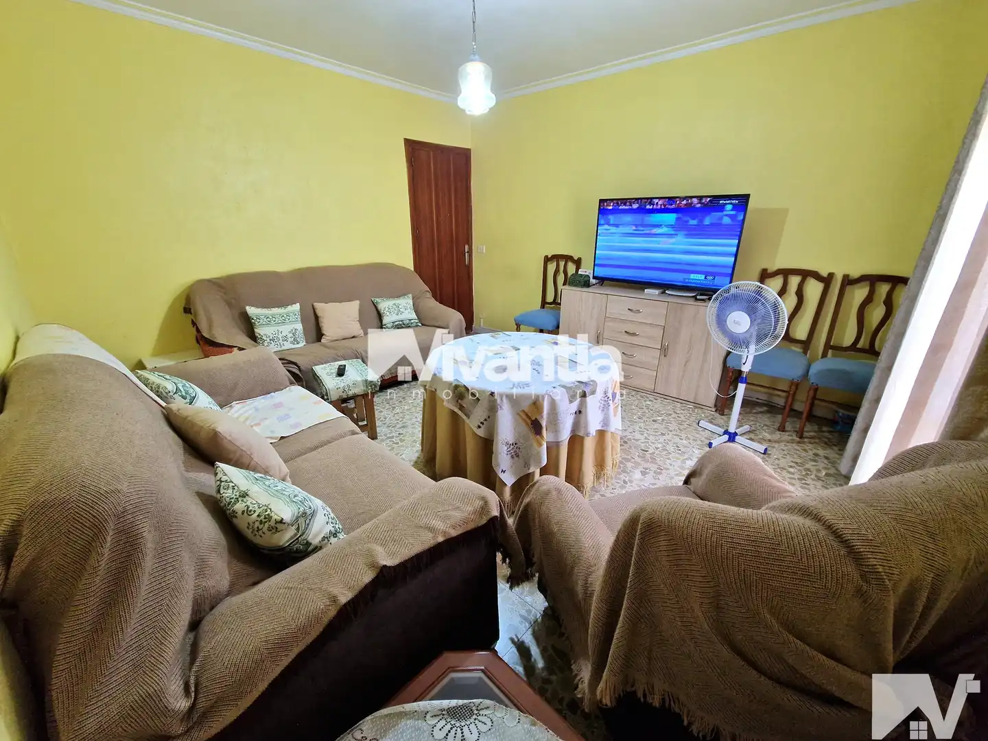 Living room of Houses for sale in Lorca  with Terrace, Storage room and Furnished