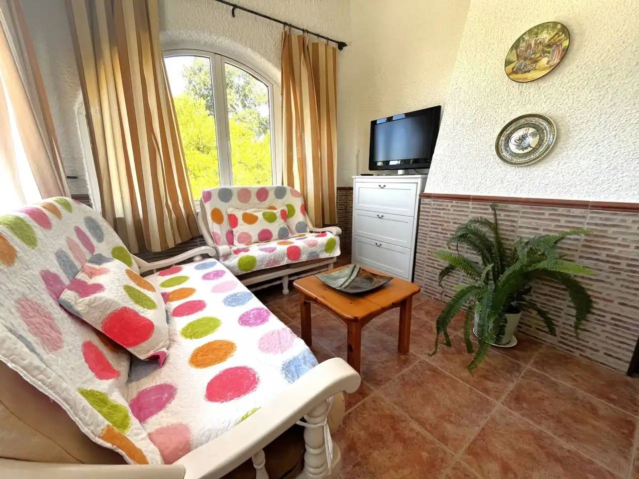 Jardín de Casa o chalet en venta en Valverde del Camino con Jardín privado, Terraza y Amueblado