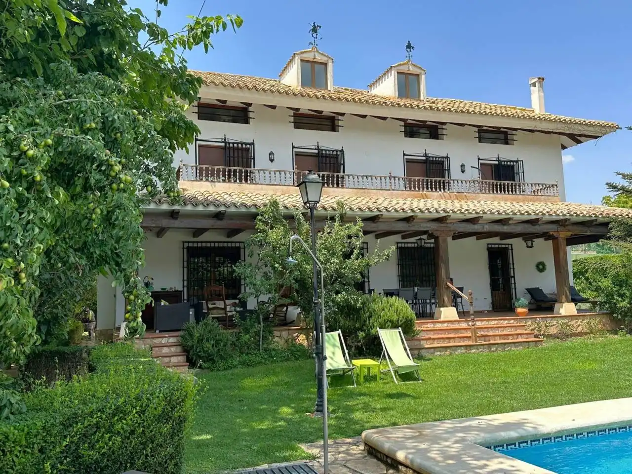 Garden of Houses for sale in  Albacete Capital  with Heating, Private garden and Swimming Pool