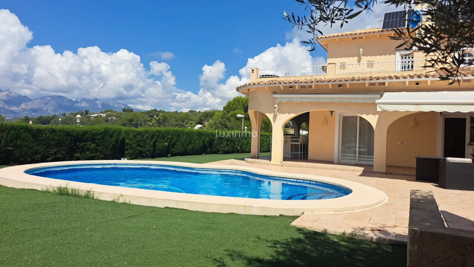 Jardín de Casa o chalet en venta en Altea con Aire acondicionado, Terraza y Piscina