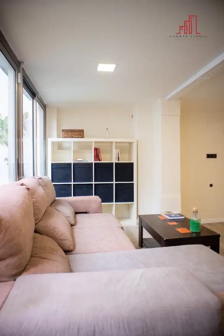 Sala de estar de Piso en venta en Barcelona con Aire acondicionado, Calefacción y Parquet
