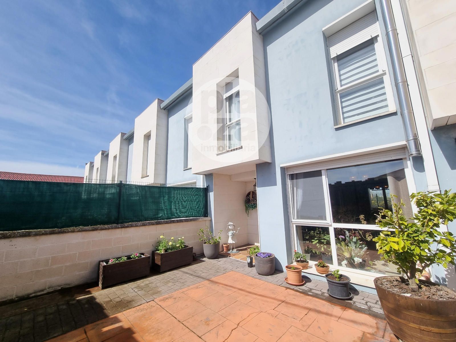 Exterior view of Single-family semi-detached for sale in Villalbilla de Burgos  with Heating, Private garden and Terrace
