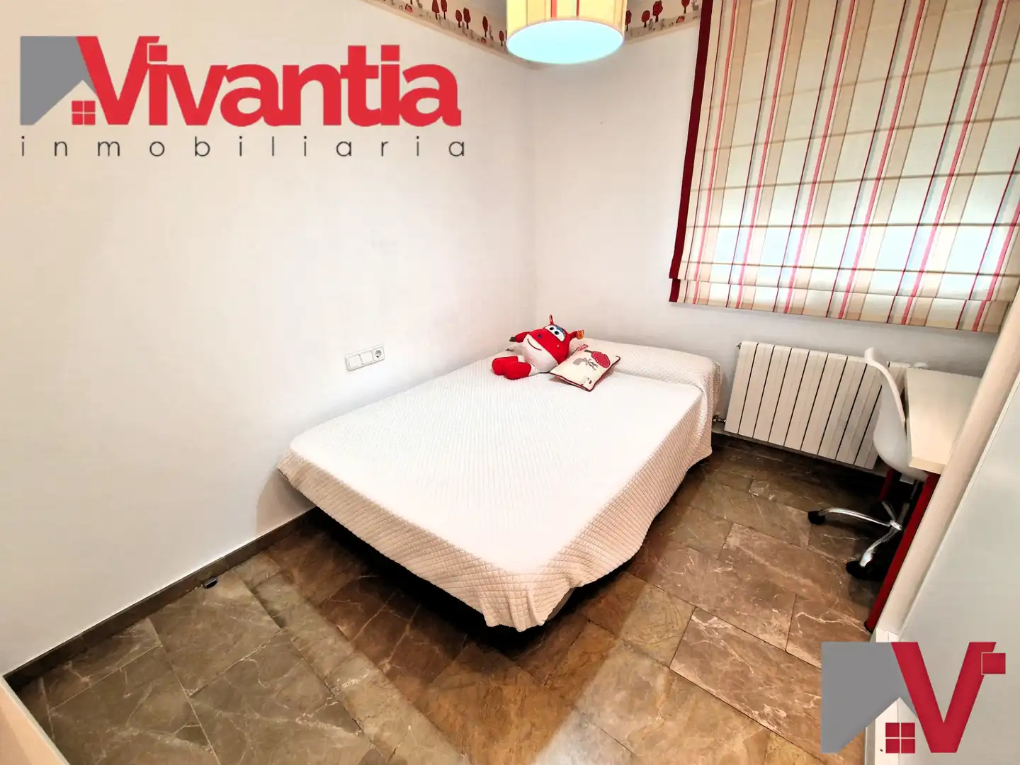 Bedroom of Flat for sale in Lorca  with Air Conditioner, Heating and Furnished