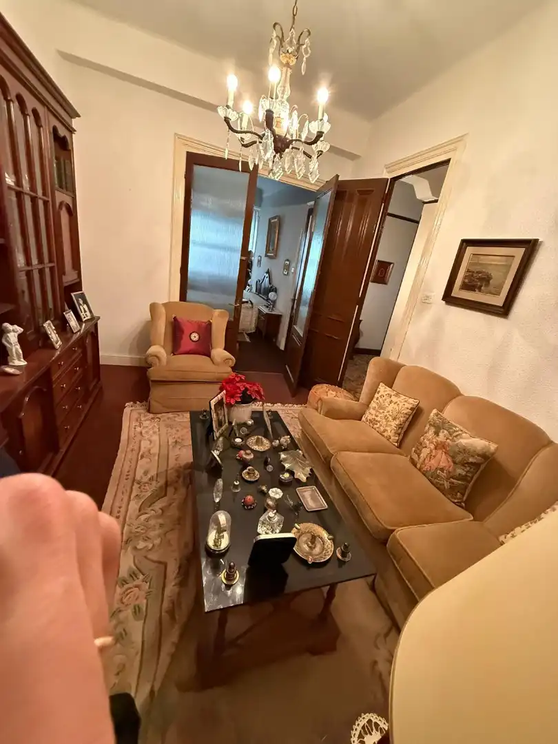 Sala de estar de Piso en venta en Bilbao  con Amueblado