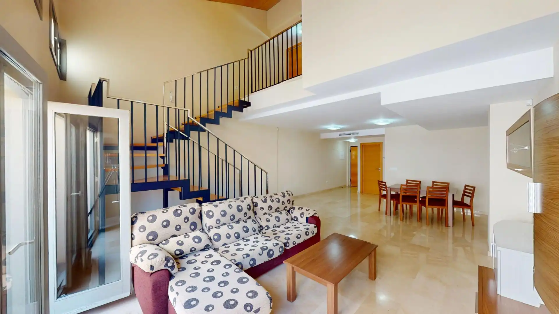 Sala de estar de Dúplex en venta en Oliva con Aire acondicionado, Calefacción y Terraza