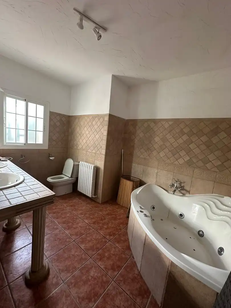 Bathroom of Houses for sale in Muro de Alcoy  with Heating, Swimming Pool and Furnished