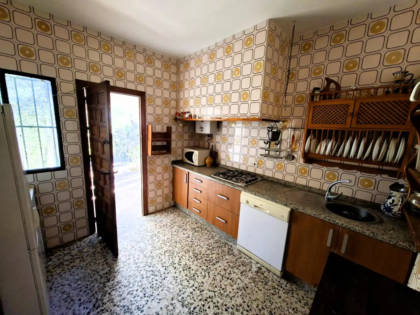 Cocina de Casa o chalet en venta en Guillena con Aire acondicionado, Jardín privado y Terraza