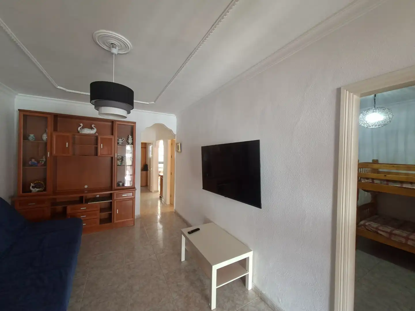 Sala de estar de Casa adosada de alquiler en Mogán con Amueblado