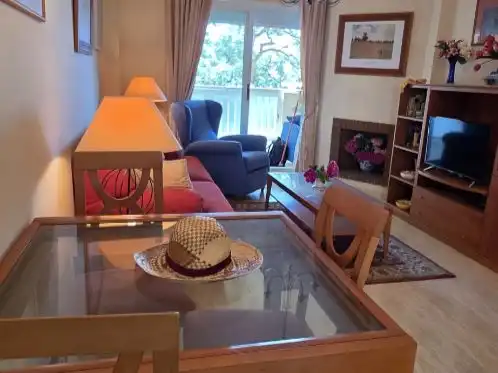 Sala de estar de Piso en venta en Mijas con Terraza y Balcón