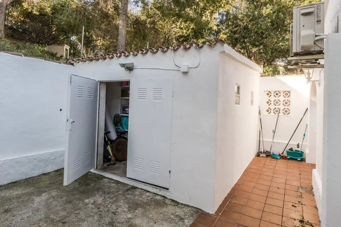 Jardín de Casa o chalet en venta en Jávea / Xàbia con Aire acondicionado, Jardín privado y Terraza