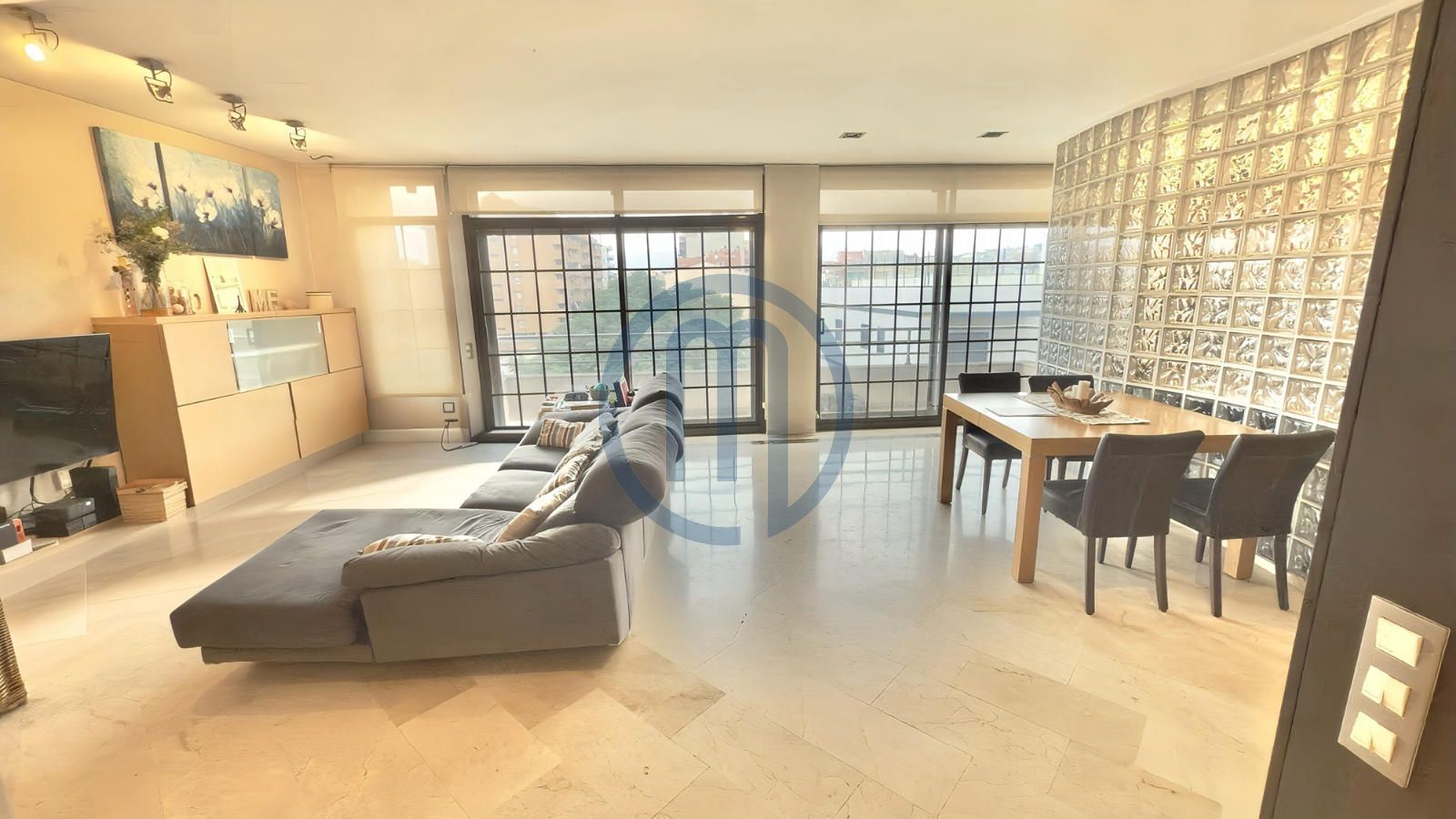 Sala de estar de Piso en venta en Granollers con Aire acondicionado, Calefacción y Amueblado