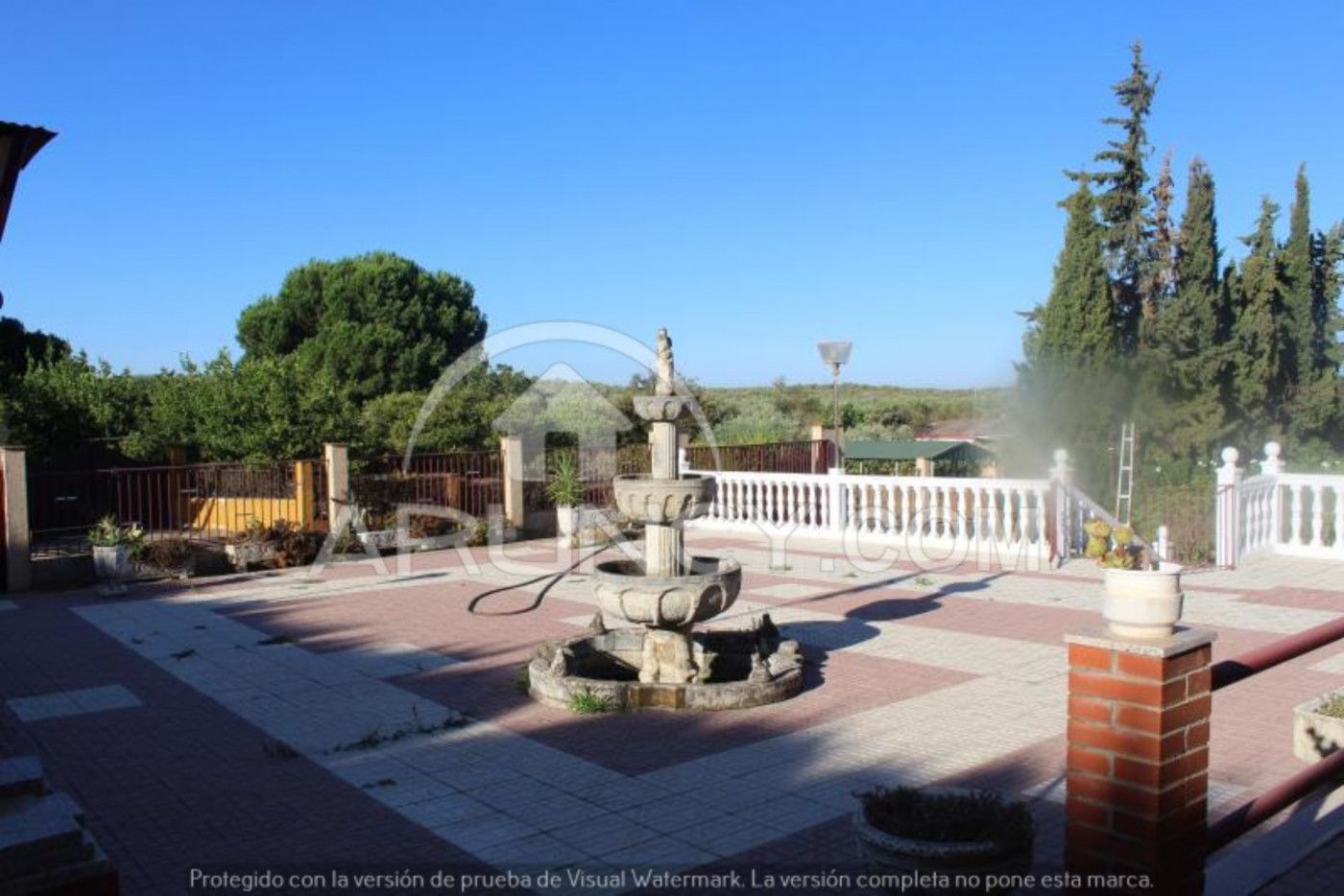 Terraza de Casa o chalet en venta en Mairena del Alcor con Aire acondicionado, Calefacción y Jardín privado
