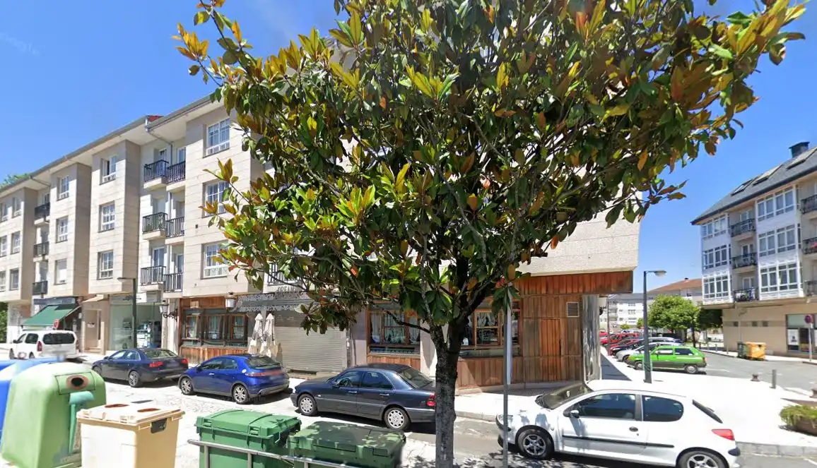 Vista exterior de Garaje en venta en Oroso