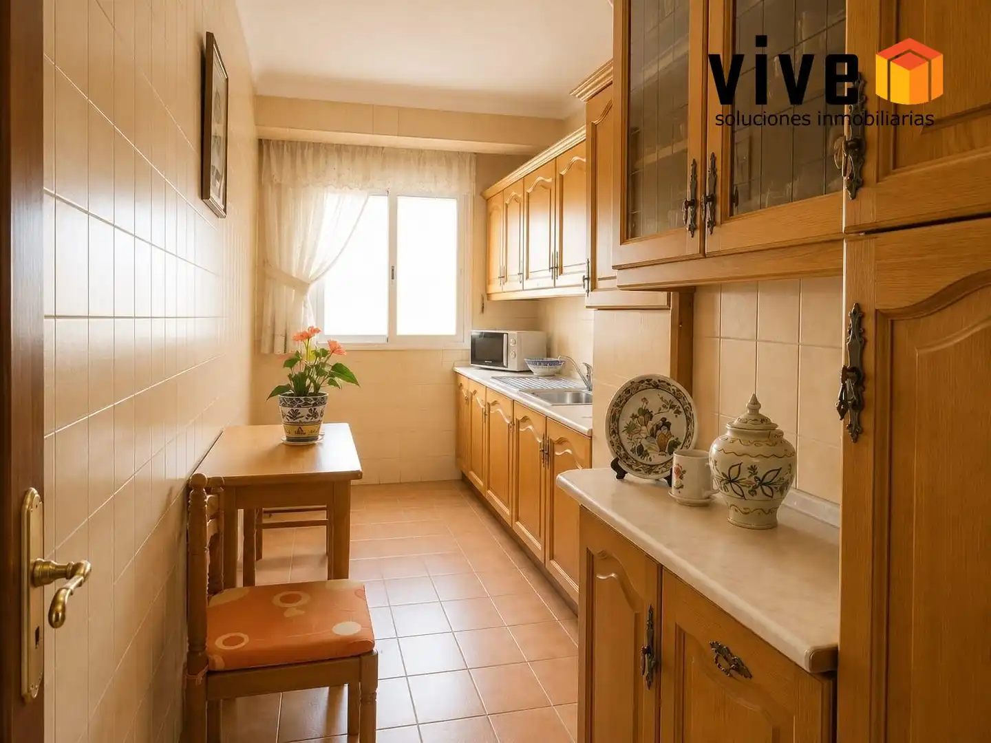 Cocina de Piso en venta en Sevilla con Aire acondicionado, Terraza y Amueblado