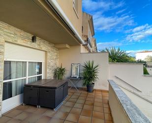 Terrace of Single-family semi-detached for sale in Plasencia  with Air Conditioner and Terrace