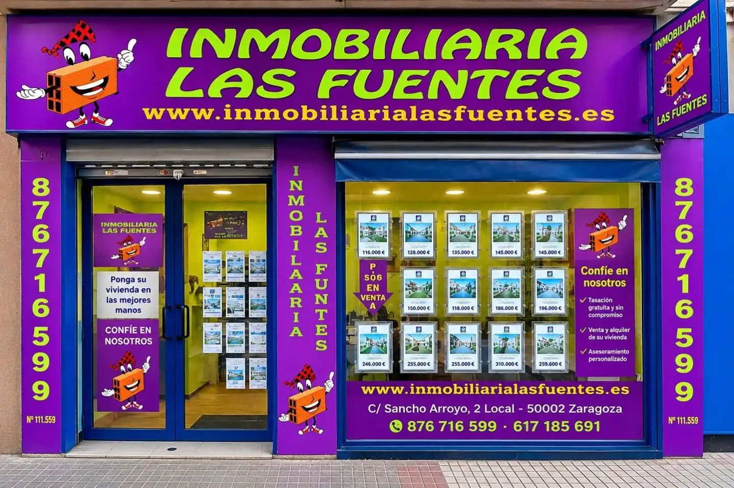 Vista exterior de Local en venta en Zaragoza con Aire acondicionado