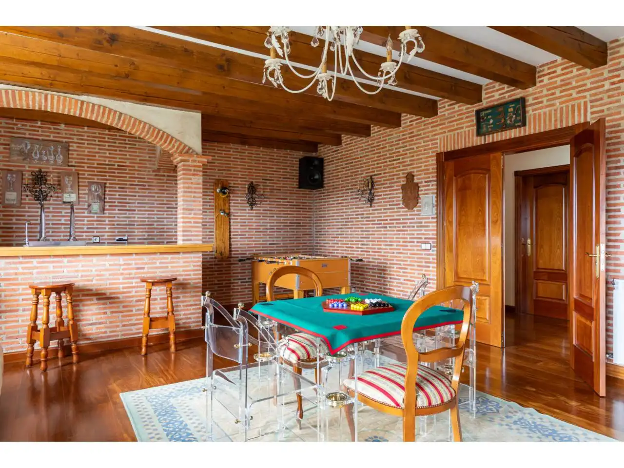 Esszimmer von Haus oder Chalet zum Verkauf in El Tiemblo  mit Klimaanlage, Heizung und Privatgarten