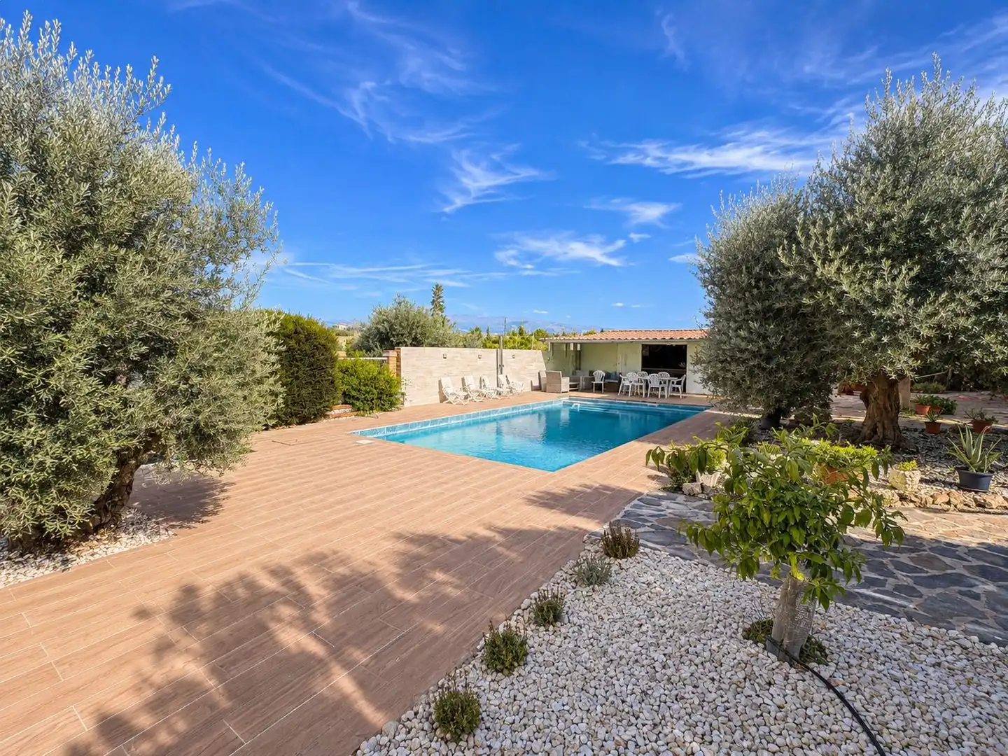 Piscina de Finca rústica en venda en Las Gabias amb Jardí privat, Terrassa i Traster