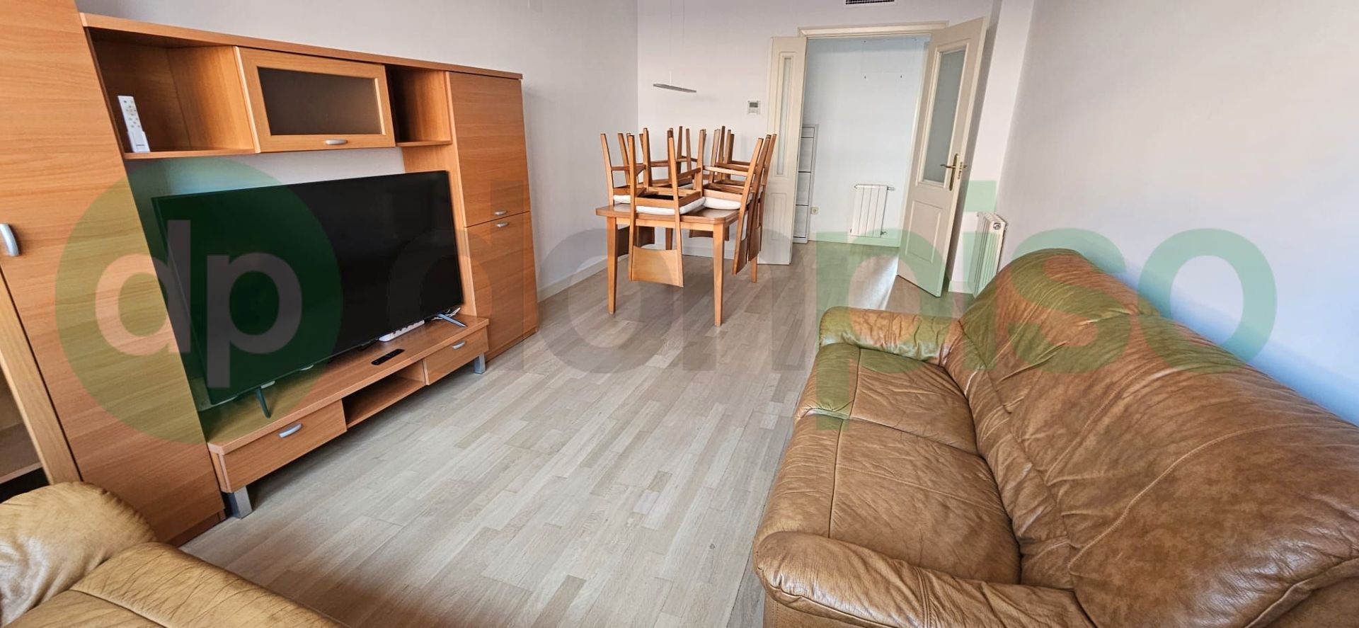 Sala d'estar de Pis de lloguer en  Madrid Capital amb Aire condicionat, Parquet i Traster