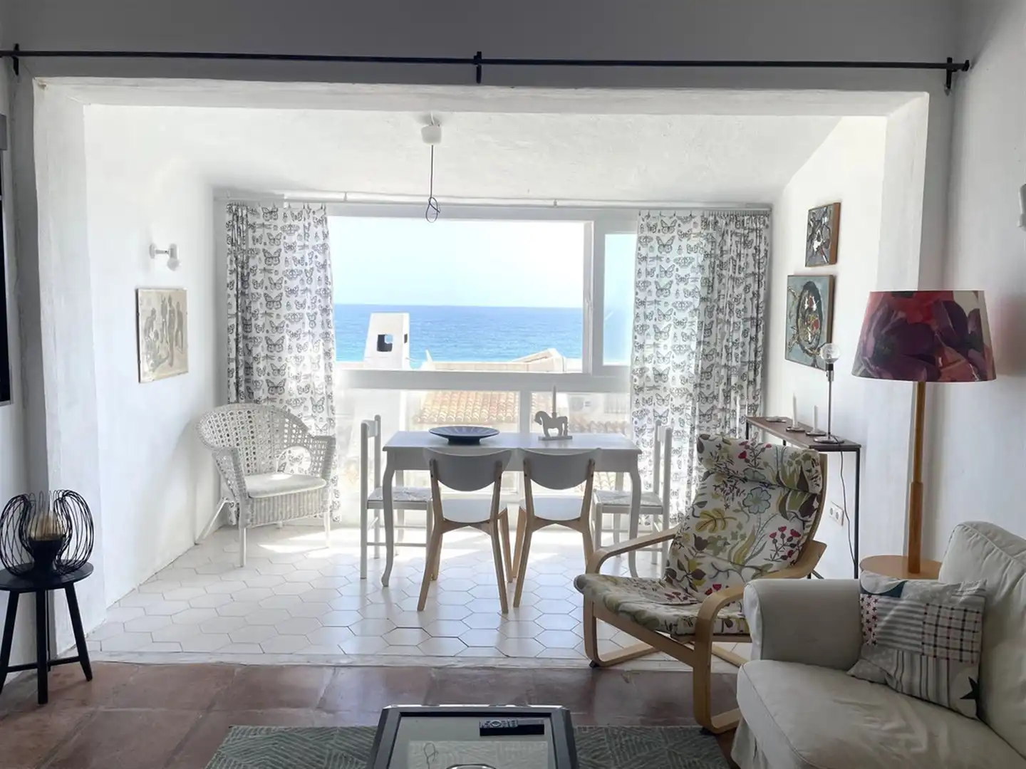 Dining room of Apartments for sale in Estepona  with Air Conditioner and Terrace