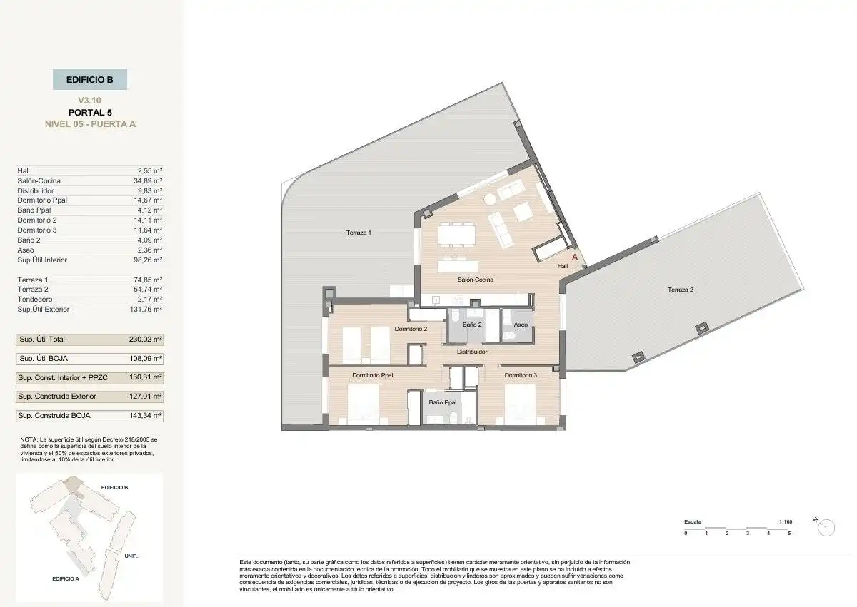 Apartament amb terrassa en venda a Calle del Dique, imagen 11