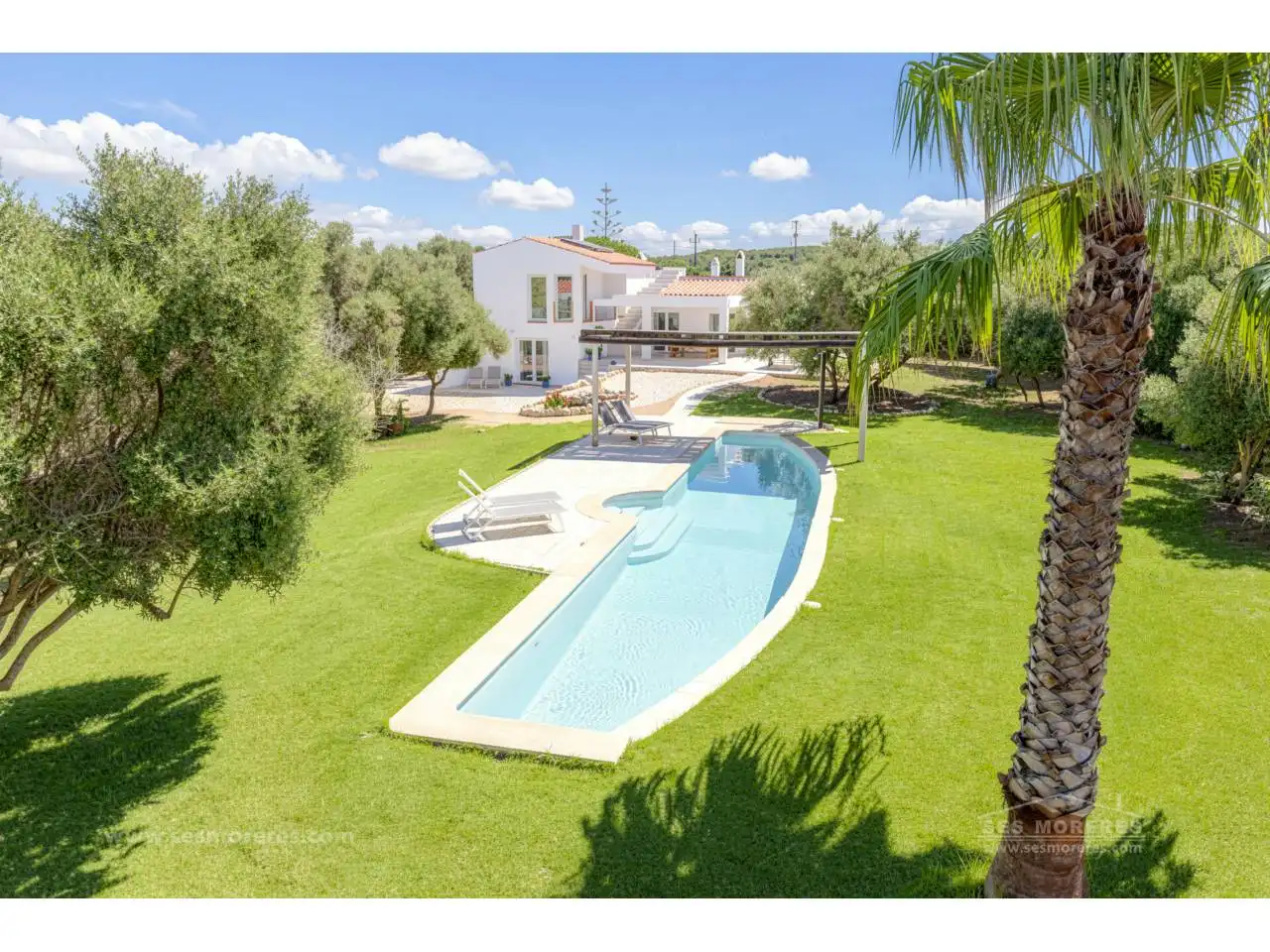 Jardí de Finca rústica en venda en Ciutadella de Menorca amb Calefacció, Jardí privat i Terrassa