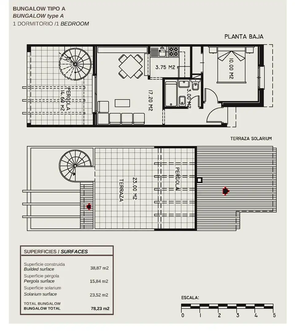 Bungalow con piscina en venta en Cometa, imagen 17