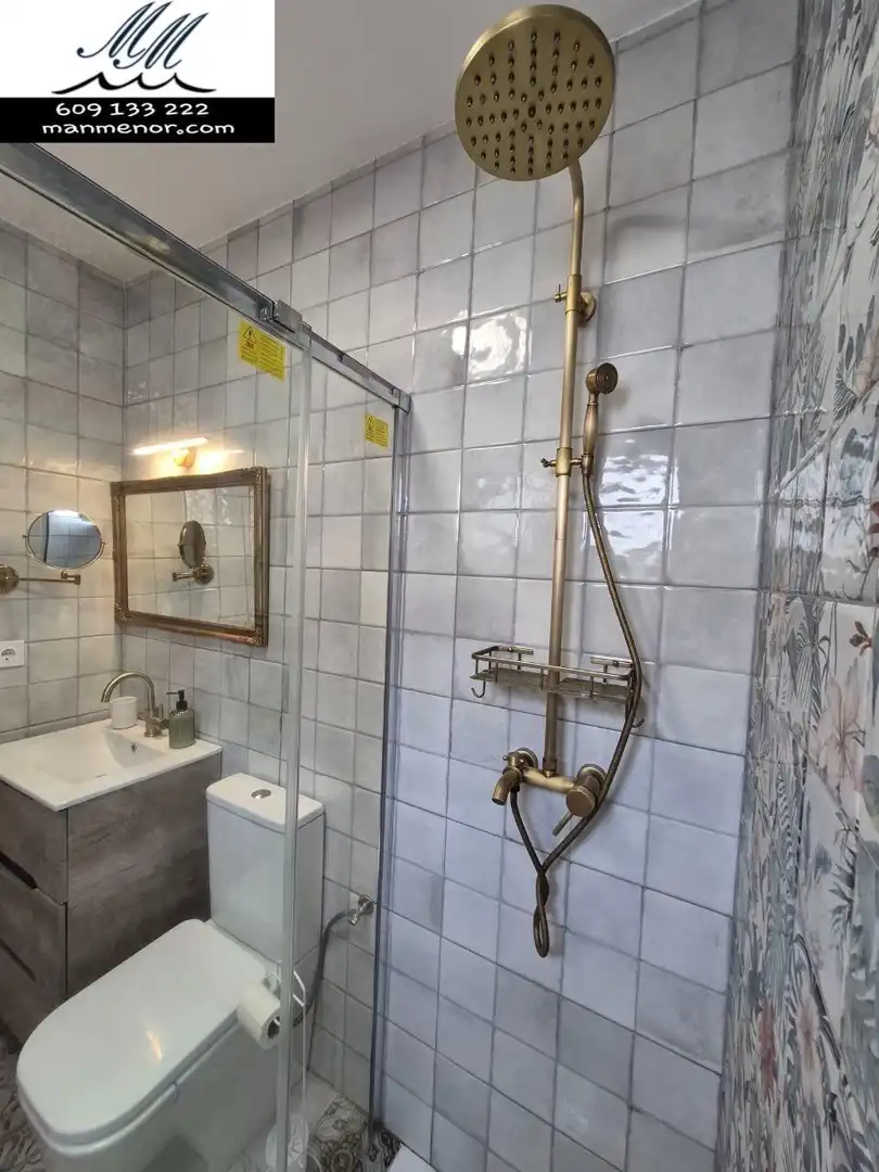 Baño de Dúplex en venta en Cartagena con Aire acondicionado, Terraza y Amueblado