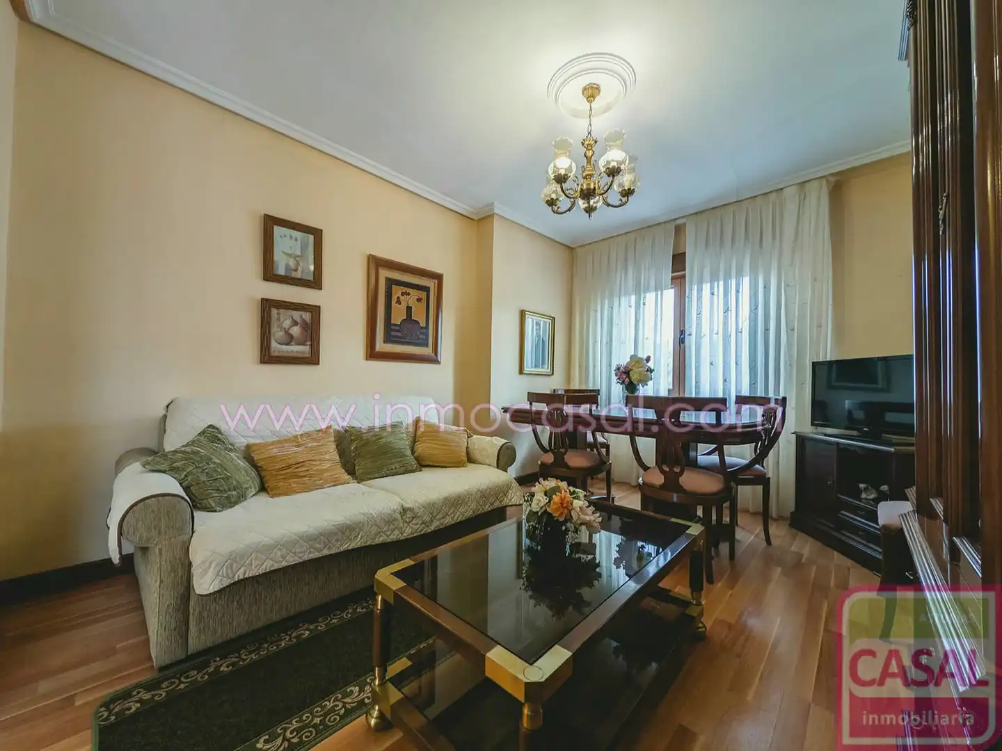 Wohnzimmer von Wohnung zum Verkauf in Mieres (Asturias) mit Heizung, Abstellraum und Möbliert
