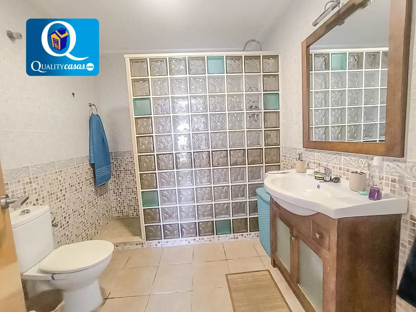 Baño de Casa o chalet en venta en Alicante / Alacant con Aire acondicionado, Calefacción y Terraza