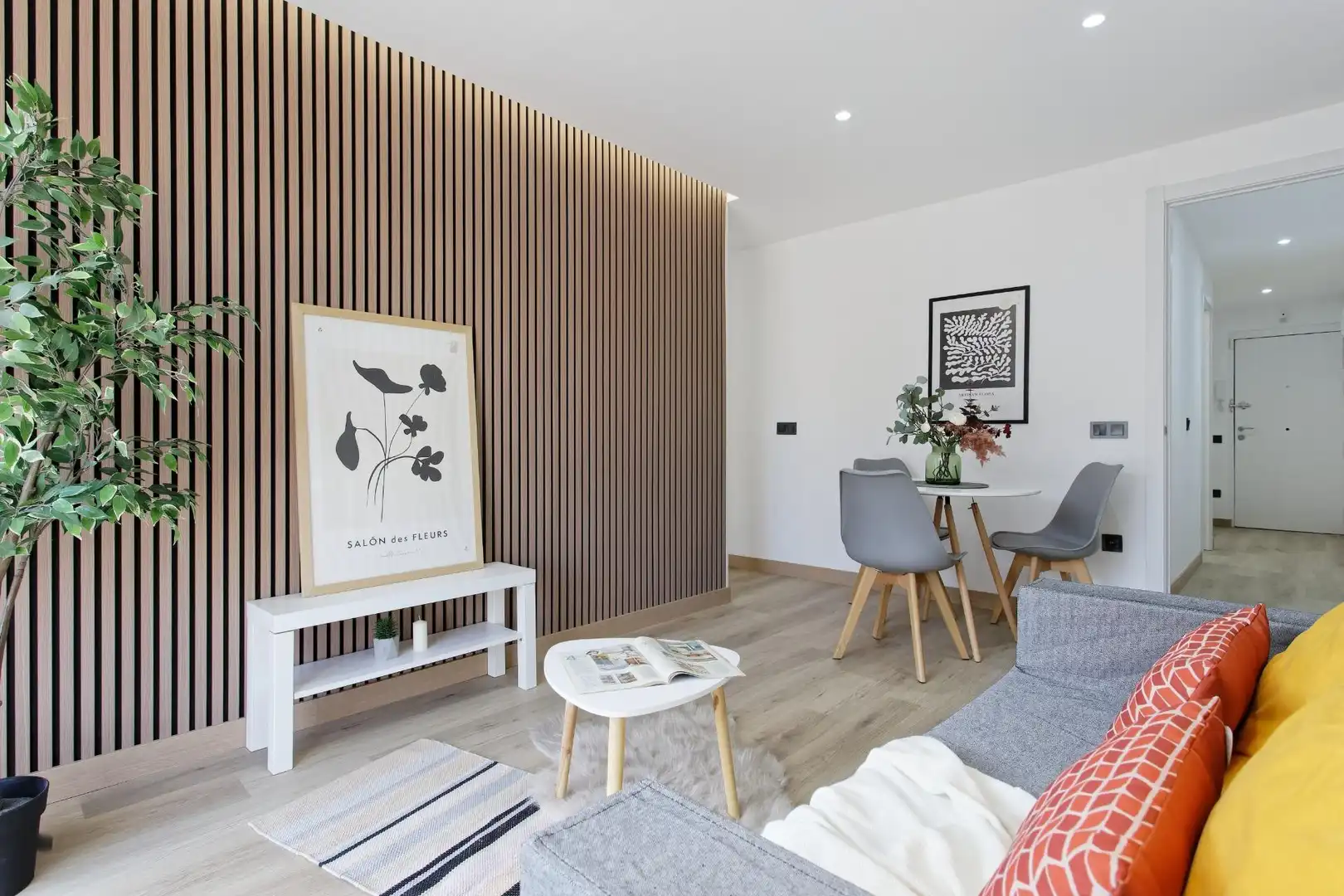 Sala de estar de Piso en venta en Sant Boi de Llobregat con Aire acondicionado, Calefacción y Terraza