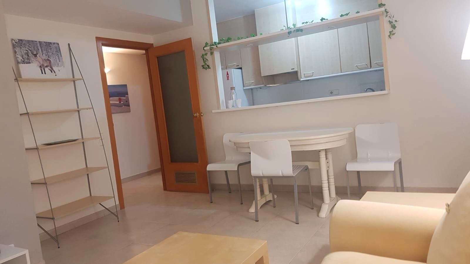 Living room of Apartment to rent in Castelldefels  with Oven, Washing machine and Balcony