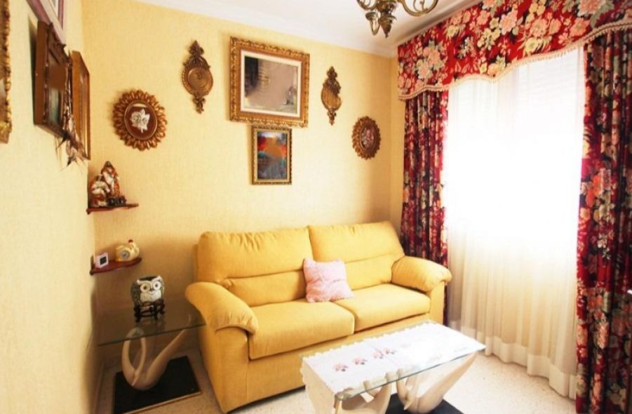 Living room of Single-family semi-detached for sale in Jerez de la Frontera  with Air Conditioner and Terrace
