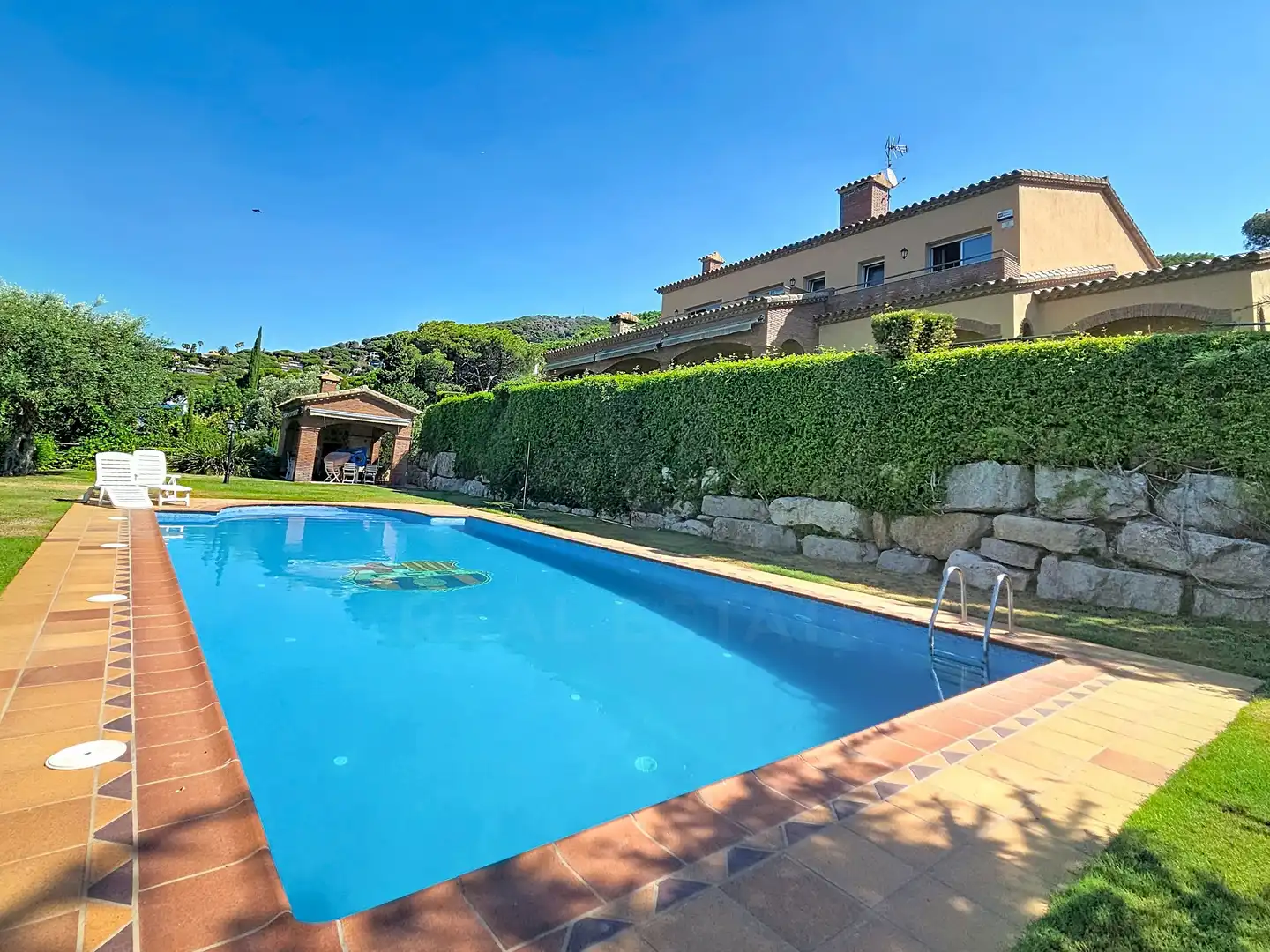 Swimming pool of Houses for sale in Cabrils  with Heating and Terrace