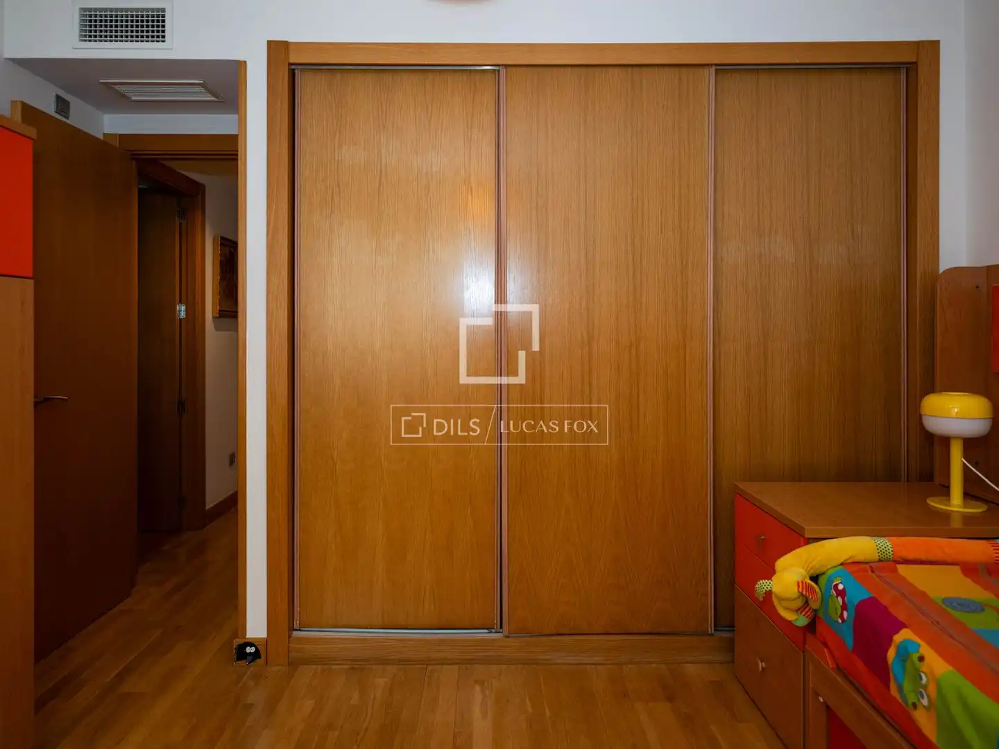 Bedroom of Flat for rent in Madrid  with Air Conditioner, Heating and Private garden
