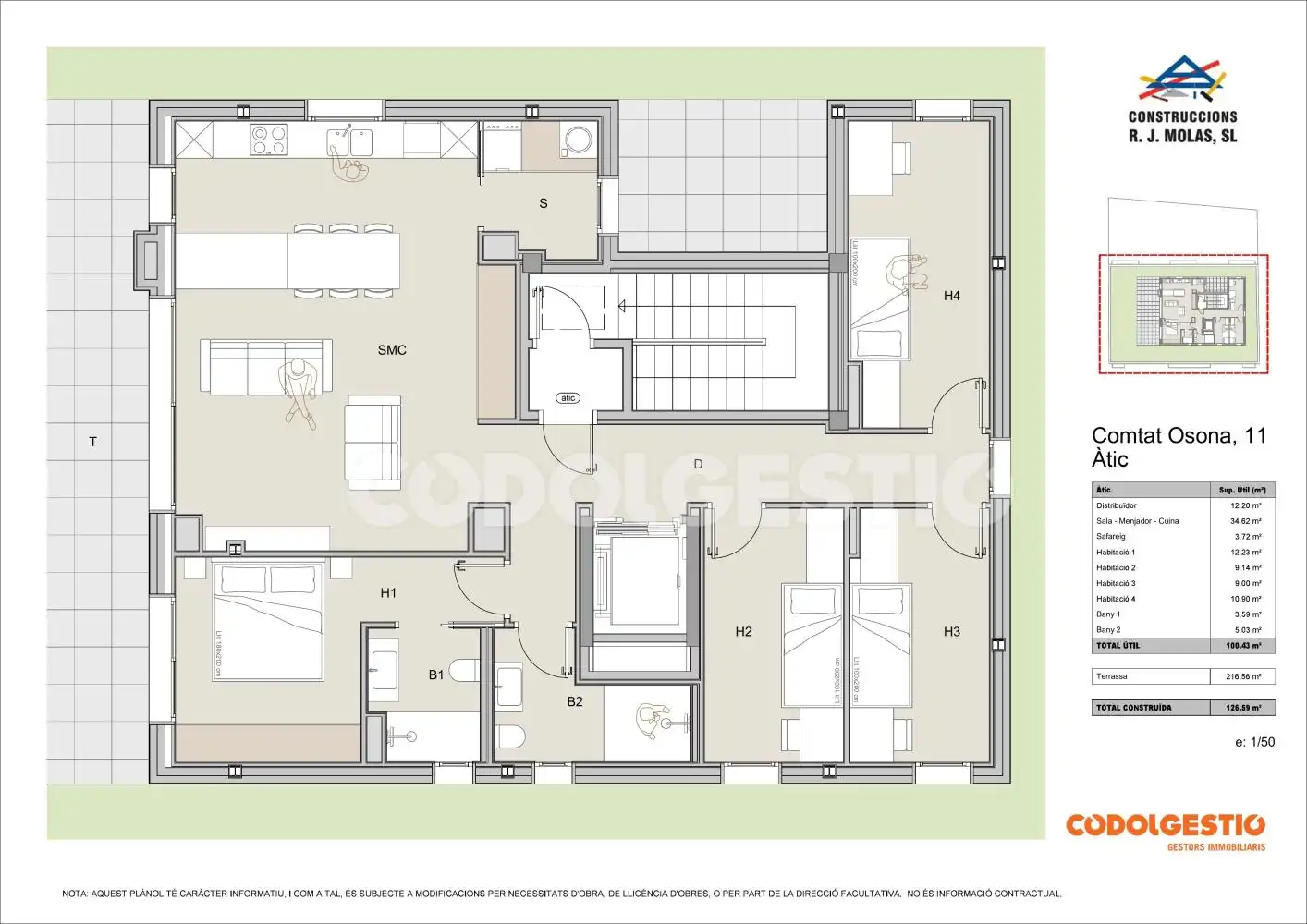 Flat for sale in Nord 