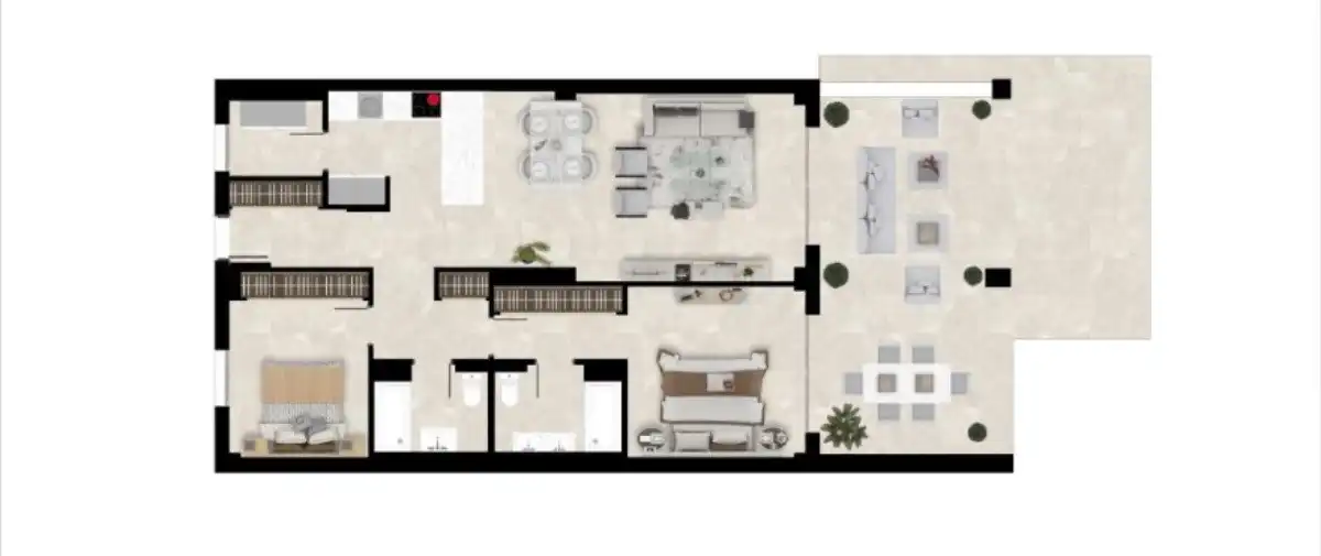 Apartment with terrace for sale in El Paraíso, imagen 19