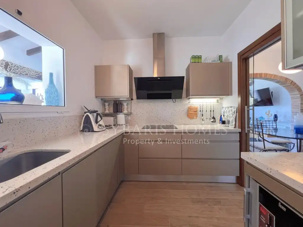 Cocina de Casa o chalet en venta en Benitachell / El Poble Nou de Benitatxell con Aire acondicionado y Piscina