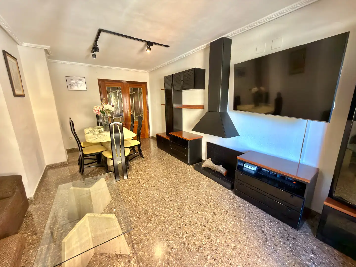 Sala de estar de Piso de alquiler en Xirivella con Aire acondicionado, Calefacción y Terraza