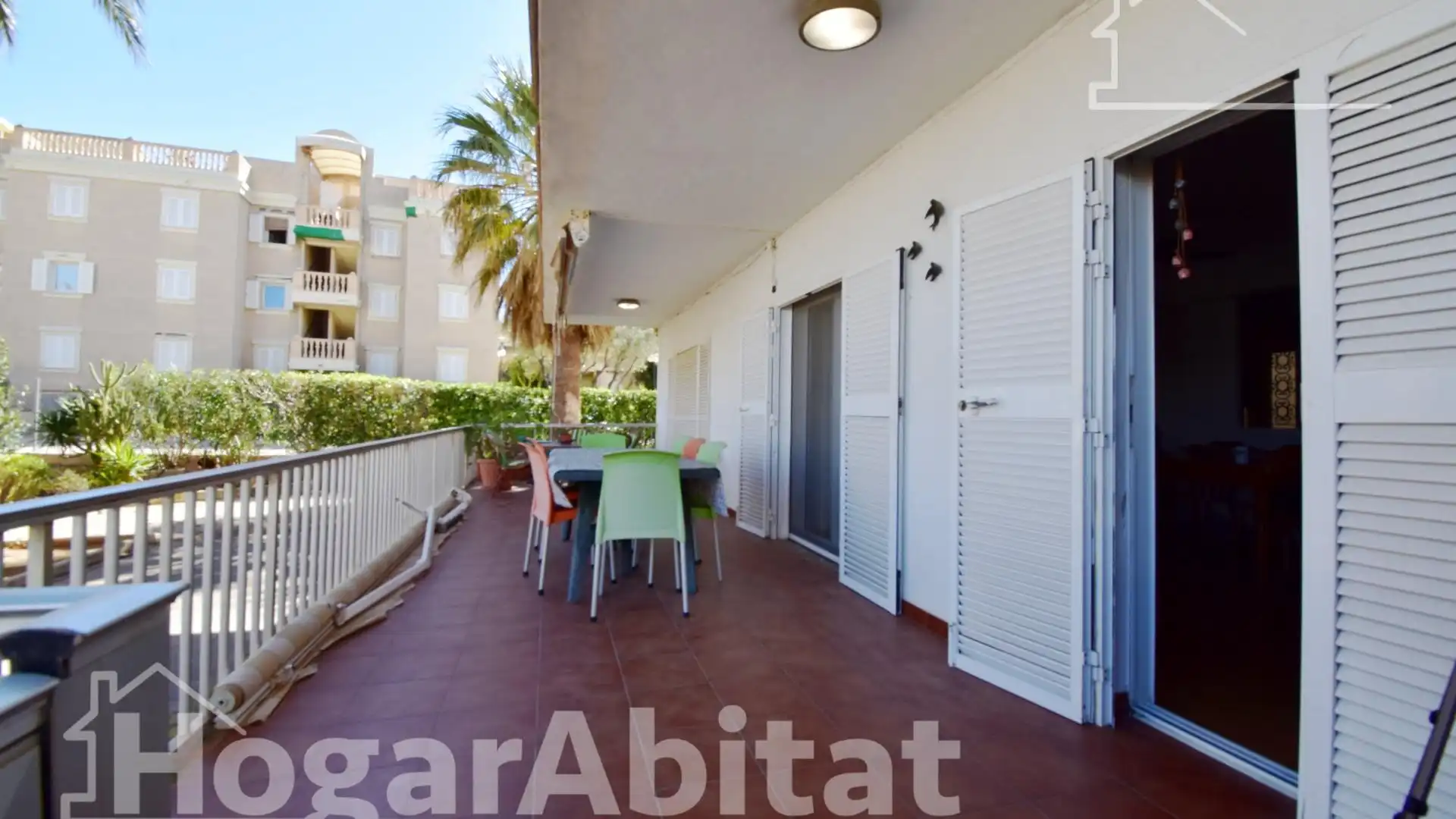Exterior view of Flat for sale in Dénia  with Air Conditioner, Private garden and Terrace