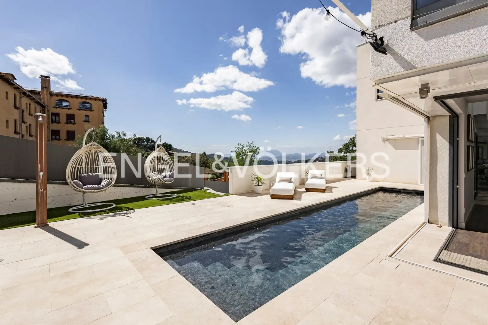 Terrassa de Casa o xalet de lloguer en Barcelona amb Aire condicionat, Calefacció i Jardí privat