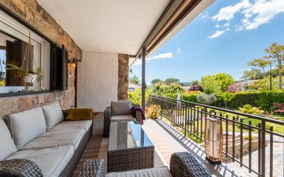 Terrasse von Haus oder Chalet zum verkauf in Becerril de la Sierra mit Klimaanlage und Terrasse