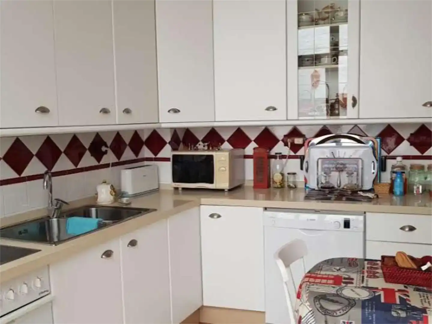 Kitchen of Flat for sale in Utrera  with Air Conditioner and Balcony