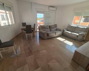 Living room of Flat for sale in Huétor Tájar  with Air Conditioner, Furnished and Balcony