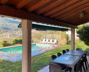 Terrace of Country house to rent in Vilaboa  with Terrace, Swimming Pool and Balcony