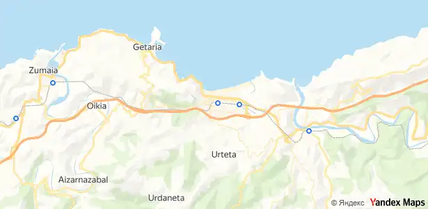 Vista exterior de Piso en venta en Zarautz