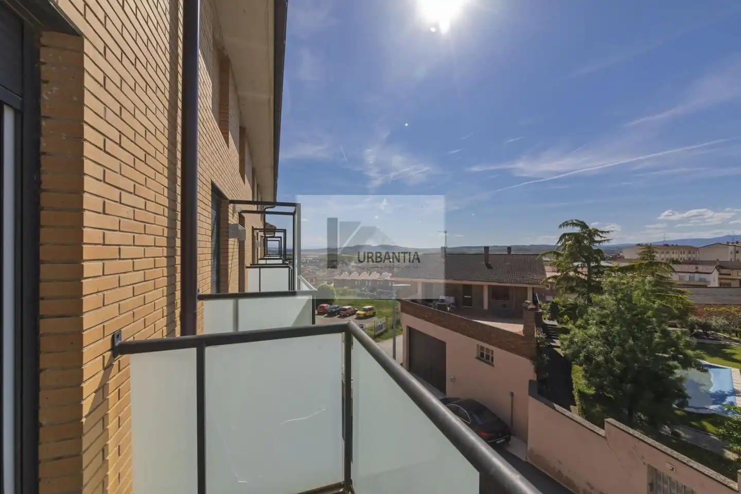 Exterior view of Flat for sale in Larraga  with Heating, Parquet flooring and Terrace