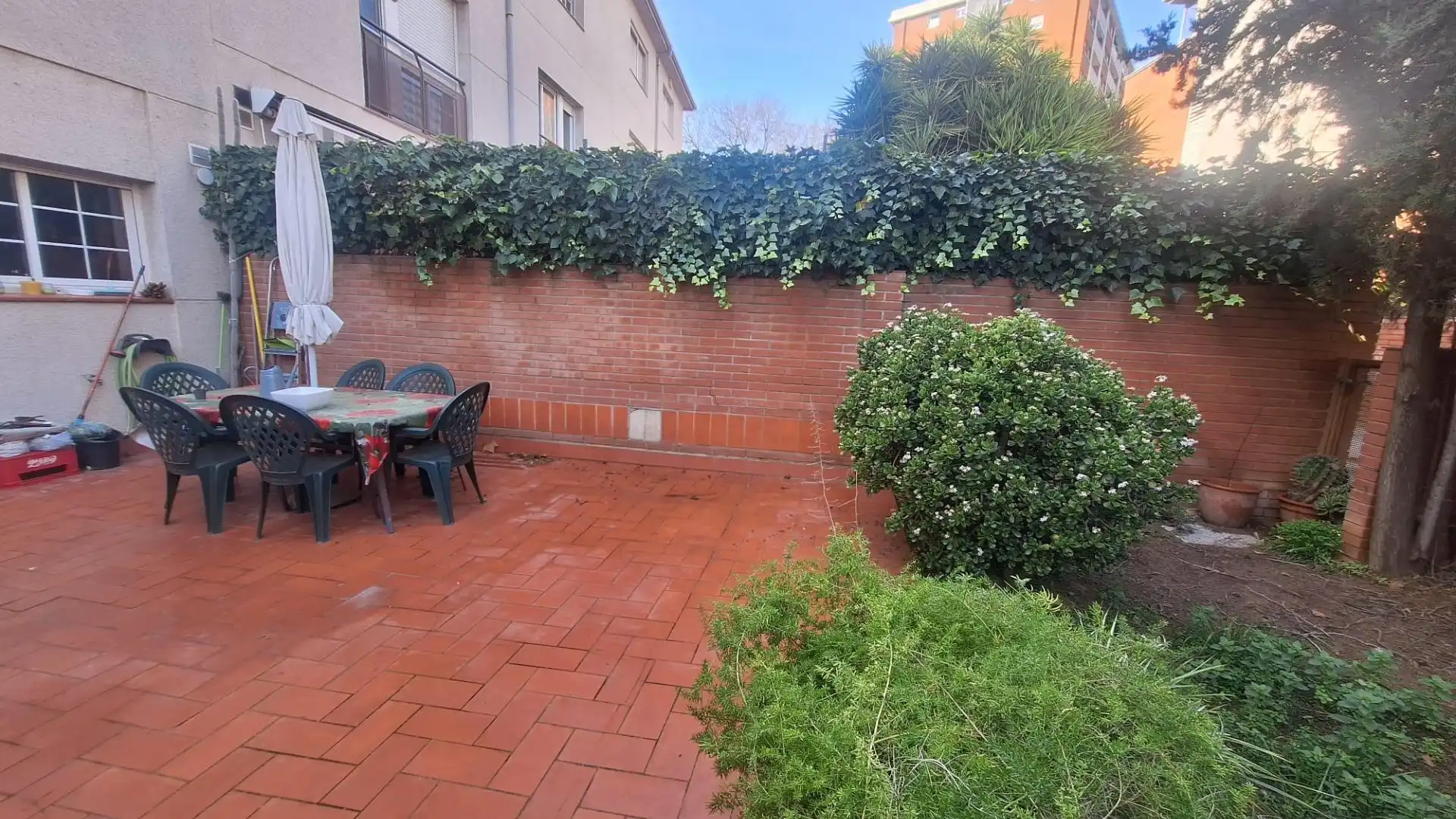 Terrace of Single-family semi-detached for sale in Sabadell  with Air Conditioner, Private garden and Terrace