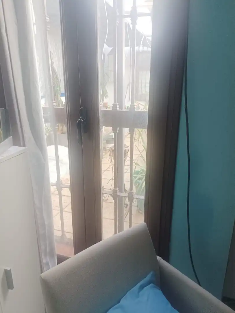 Balcony of Houses for sale in Sevilla  with Air Conditioner, Private garden and Parquet flooring