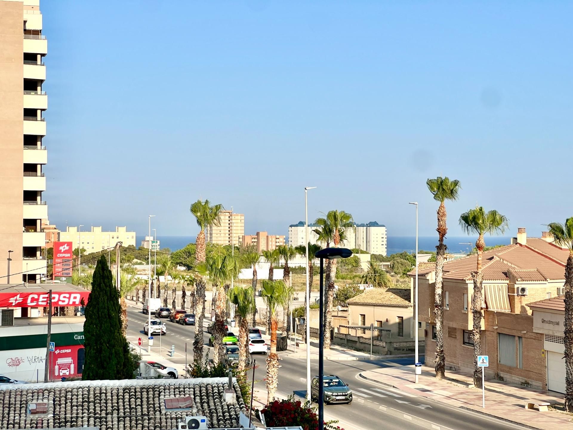 Exterior view of Flat for sale in El Campello  with Air Conditioner, Heating and Private garden